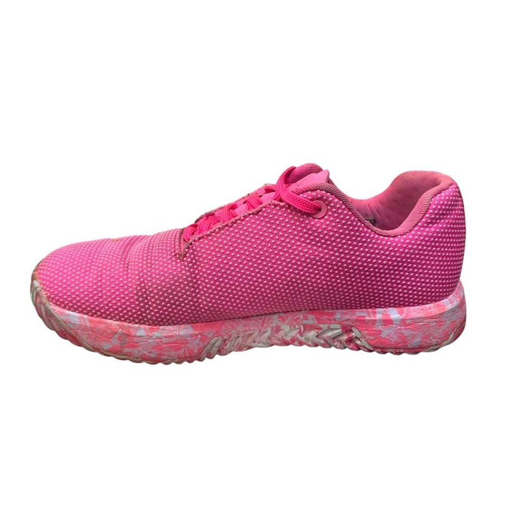 NOBULL Pink SuperFabric Trainer Women's Cross Training Shoes Marbled Sole - Picture 4 of 6